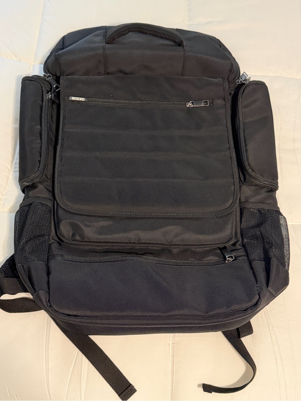 Socko Men’s Black Everyday Backpack